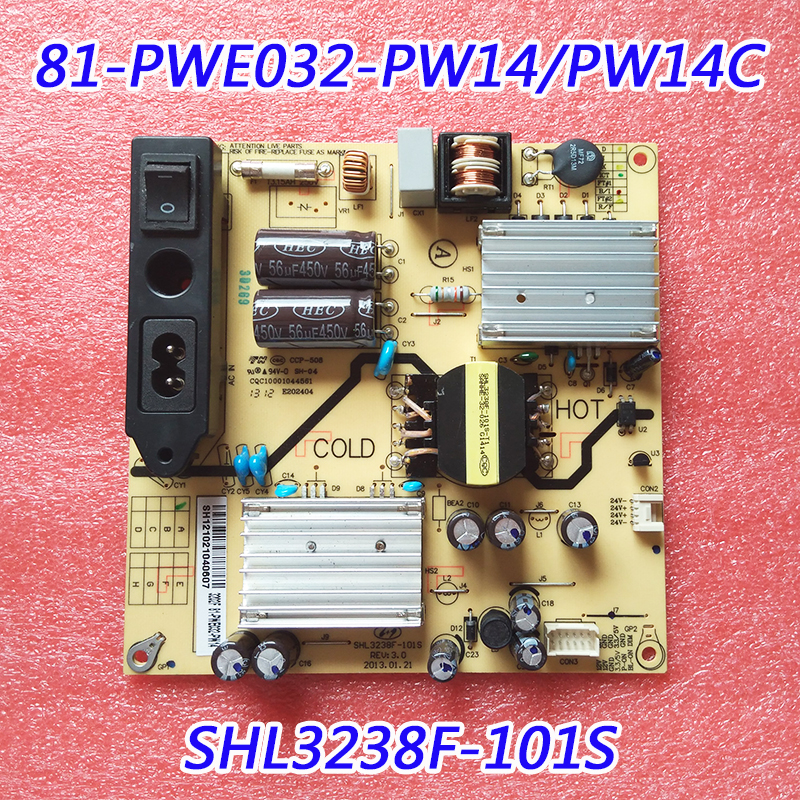SHL3238F-101S 81-PWE032-PW14 81-PWE032-PW14C power supply board