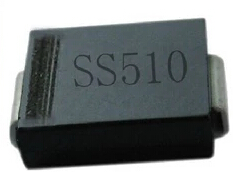 SS510  SMC  5A100V  DO-214AB 5PCS/LOT