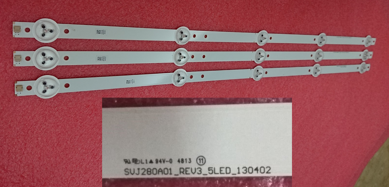SVJ280A01_REV3_5LED_130402 5 leds 53cm 3pcs/set