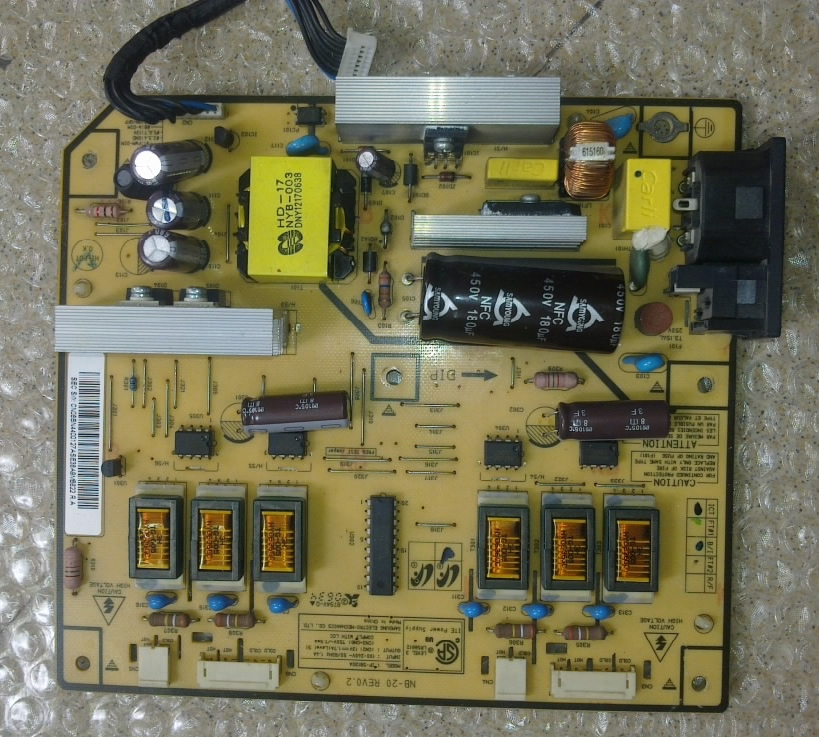 Samsung Power Board IP-58130A BN4400127A