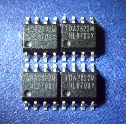 TDA2822M SOP-8 5PCS/LOT
