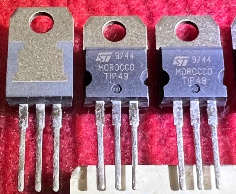 TIP49 ST TO-220 NPN transistor 5pcs/lot
