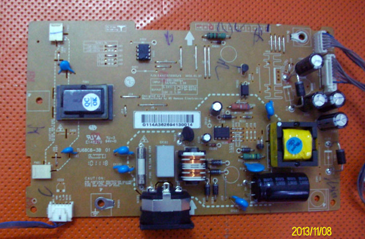 EAX61376903/0 TU68C8-3B power supply board
