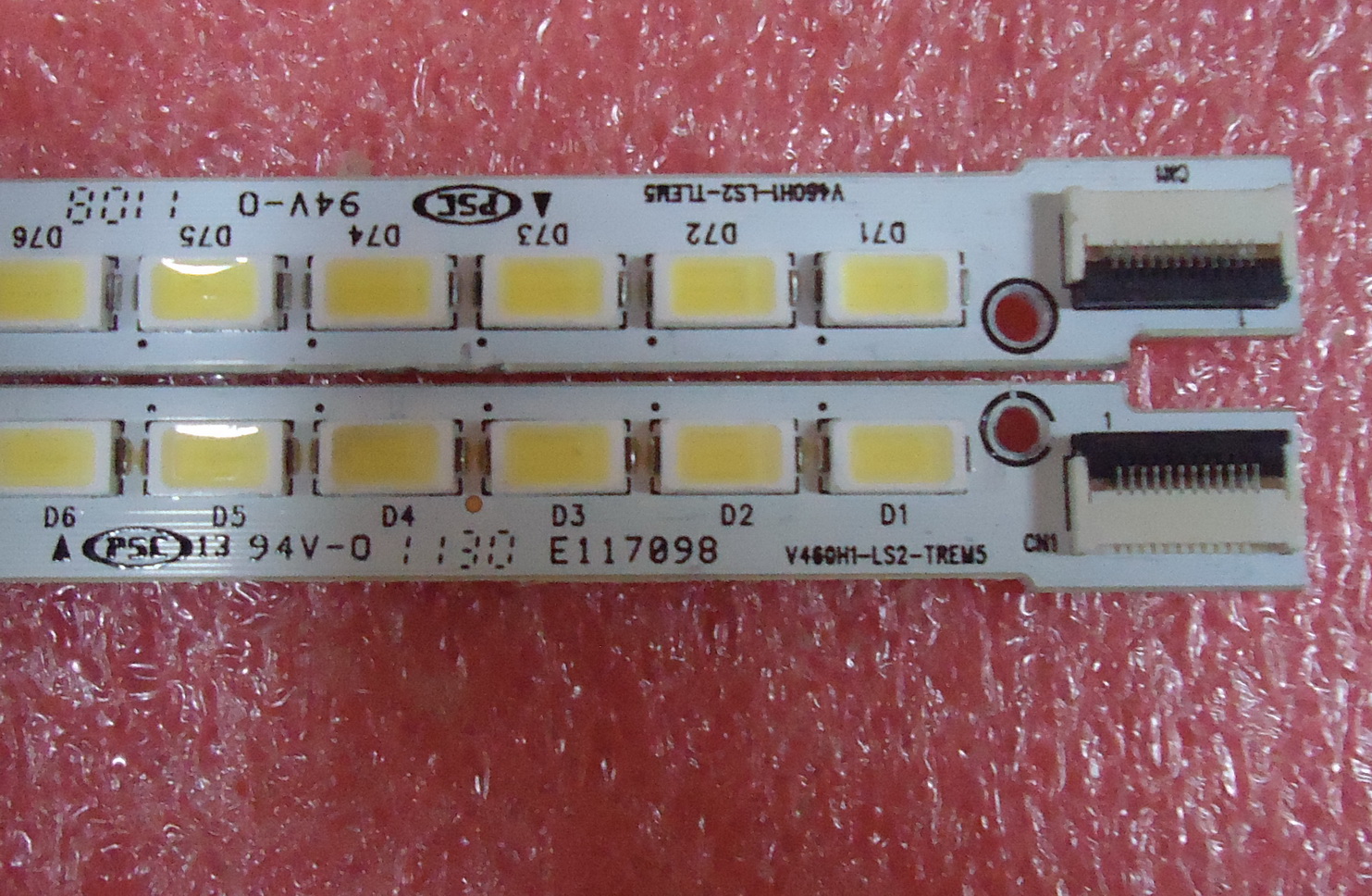 V460H1-LS2-TLEM5 V460H1-LS2-TREM5 80-LEDS 597MM 1PAIR