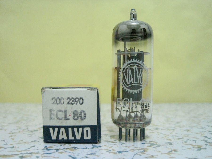 VALVO ECL80 BY SIEMENS  TUBE NEW