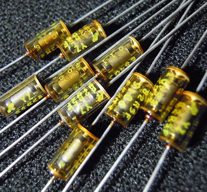 VISHAY RNR55C 14.7K 0.25W 3.7x8 Tin lead HIFI resistor