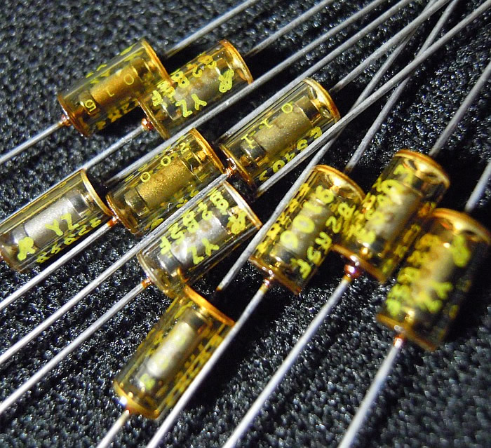 VISHAY RNR55C 40.2R 0.25W 3.7x8 Tin lead HIFI resistor