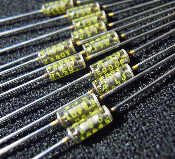 VISHAY RNR55C 54.9K 0.25W 2.7x7 Gold Tin lead HIFI resistor