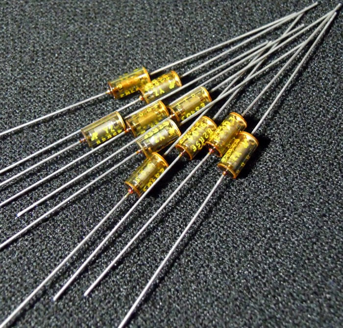 VISHAY RNR55C 61.9R 0.25W 3.7x8 Tin lead HIFI resistor