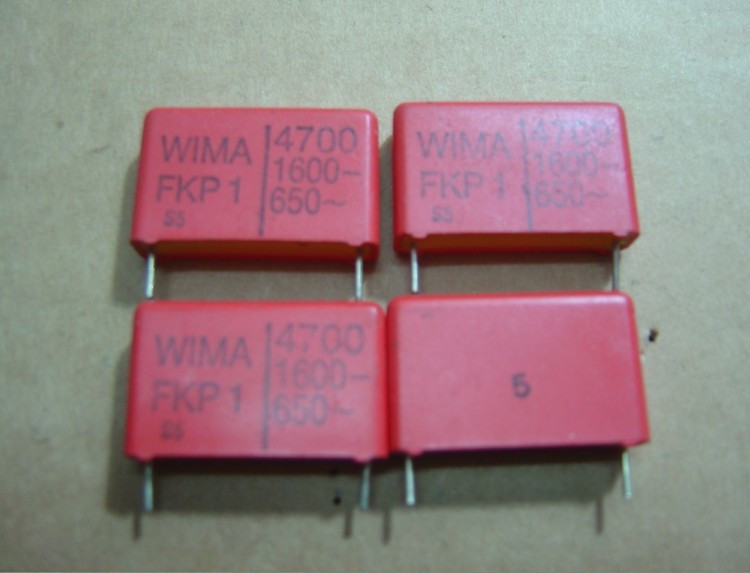 WIMA 1600V472（4700P=4N7) 5pcs/lot FKP1 spacing 23MM
