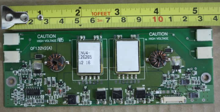 CAUTION QF132V2(A) inverter board