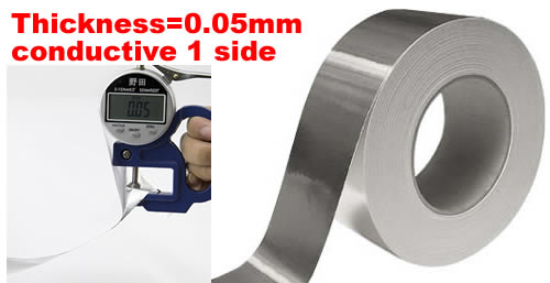 aluminum foil tape wide 50mm length 40M