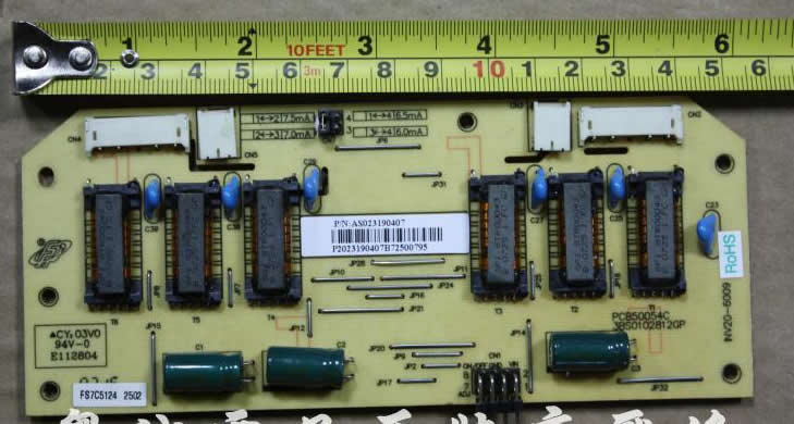 VIEWSONIC PCB50054C 3BS0102812GP INV20-6009 AS inverter board