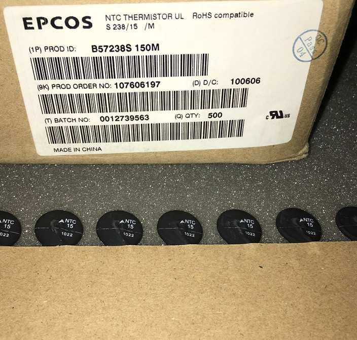 EPCOS B57238S150M NTC 15R 4.4A 16mm 5pcs/lot
