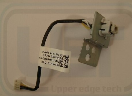 DELL R74HD ZINO HD 400 410 Power cable switch button