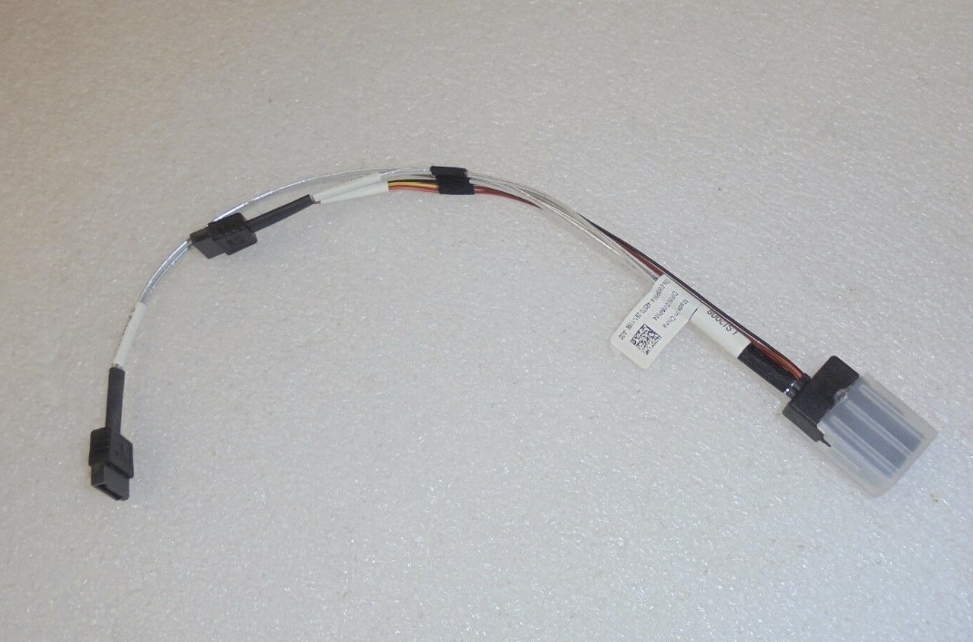 DELL W9PM4 HPLG Zeus data cable SFF8087 to SATA*2 sas cable DELL W9PM4 HPLG Zeus data cable SFF8087 to SATA*2 sas cable