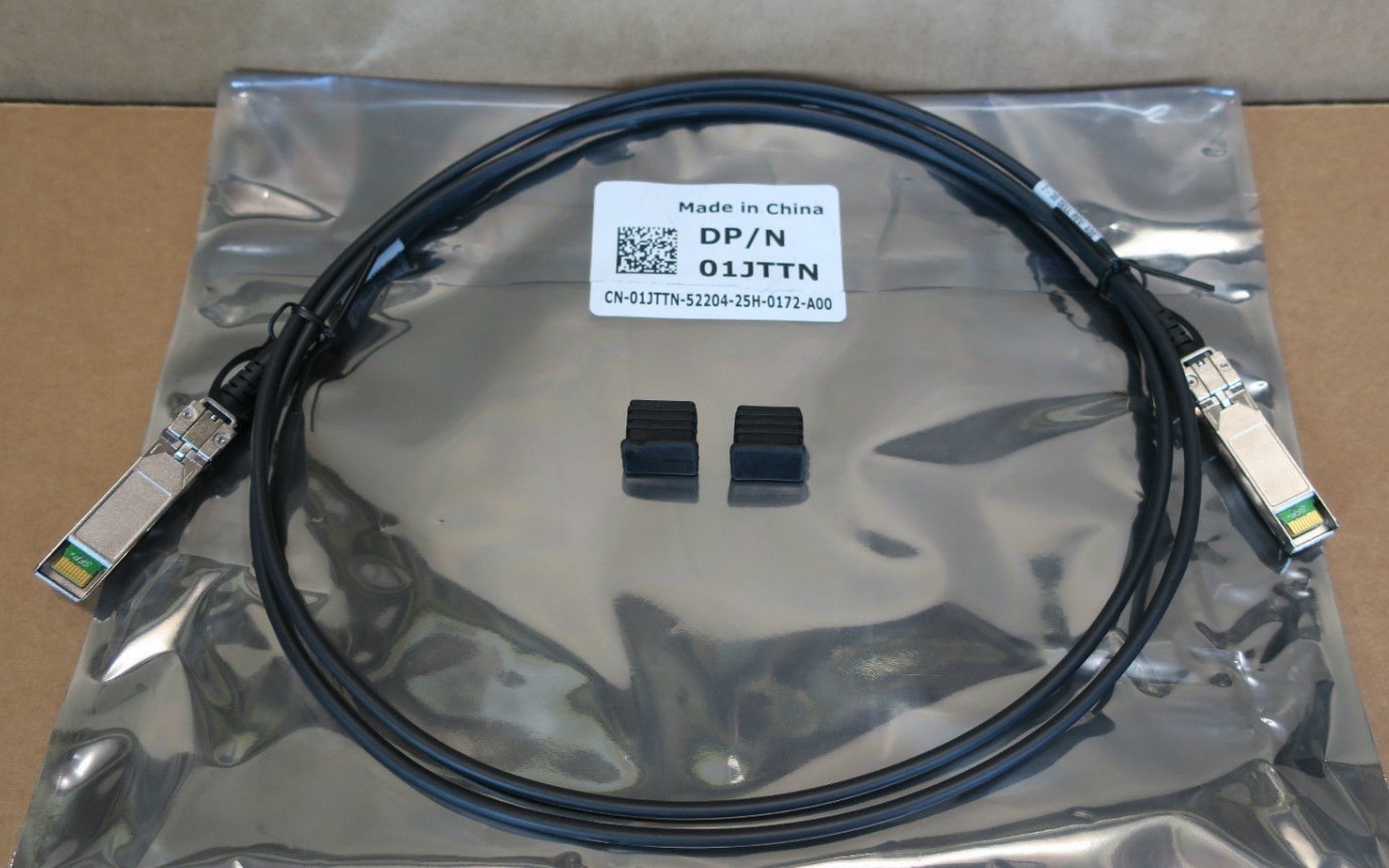 DELL 52204 10G optical fiber data cable 2M 1JTTN