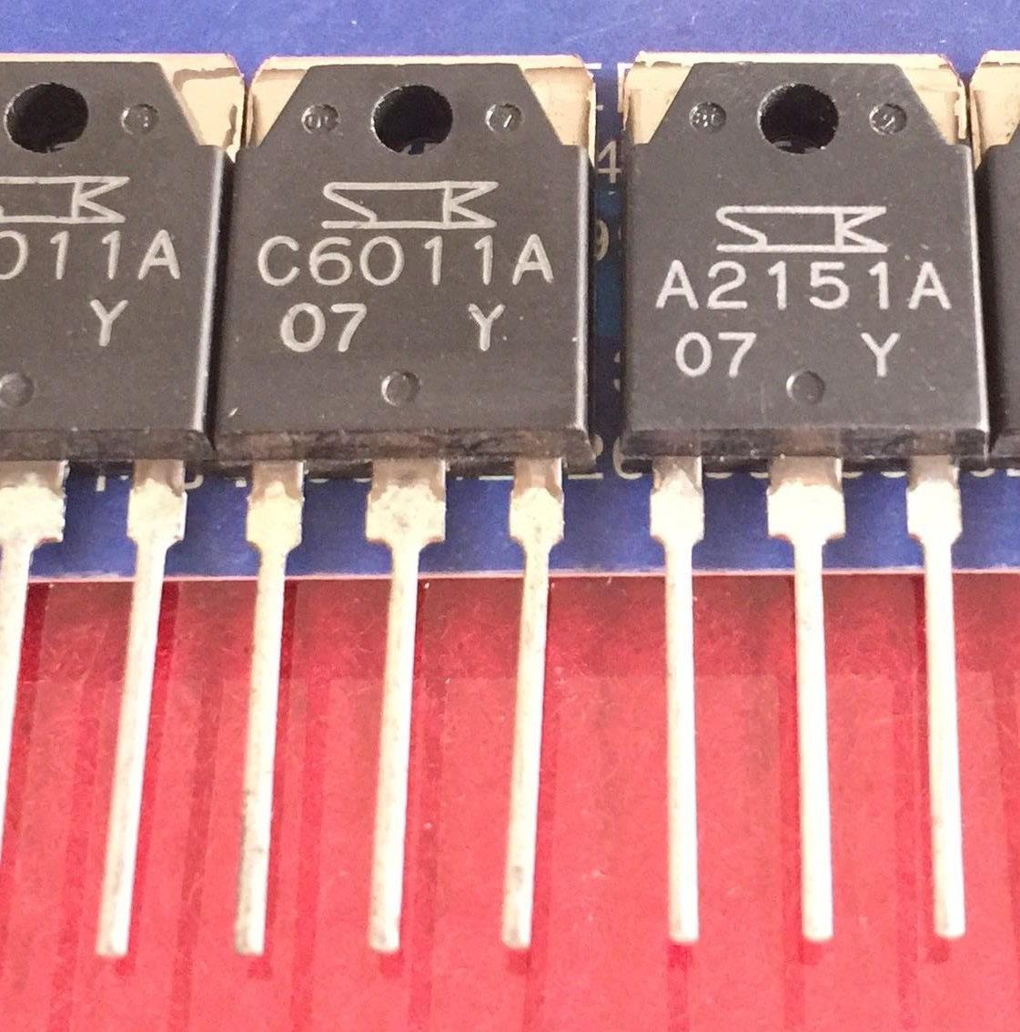 2SC6011A/2SA2151A/C6011A/A2151 pair 5pcs/lot 2SC6011A/2SA2151A/C6011A/A2151 pair 5pcs/lot