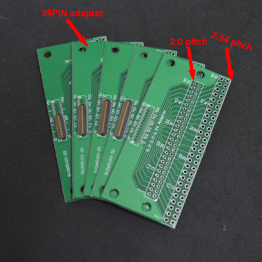 FPC LVDS MIPI adapter 39PIN 0.3-2.0-2.54-adapter SU265103-20