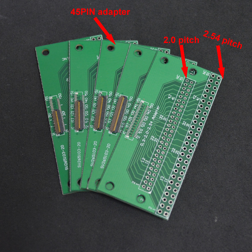 FPC LVDS MIPI adapter 45PIN 0.3-2.0-2.54-adapter SU265103-20
