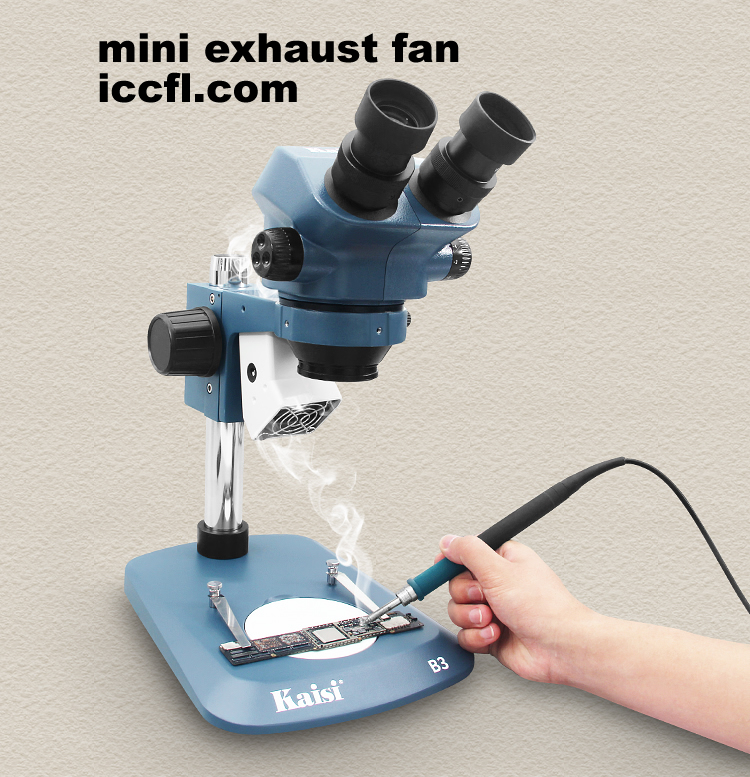 mini exhaust fan mobile repair smoke extractor