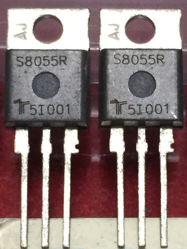 S8055R S8055 TO-220 silicon controlled rectifiers 5pcs/lot