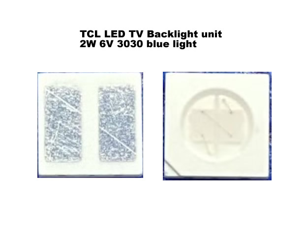 TCL TV LED 2W 6V 3030 Backlight led unit 10pcs/lot