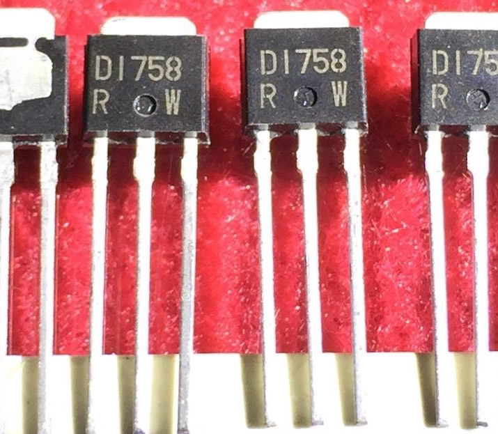2SD1758 D1758 TO-251 5pcs/lot 2SD1758 D1758 TO-251 5pcs/lot