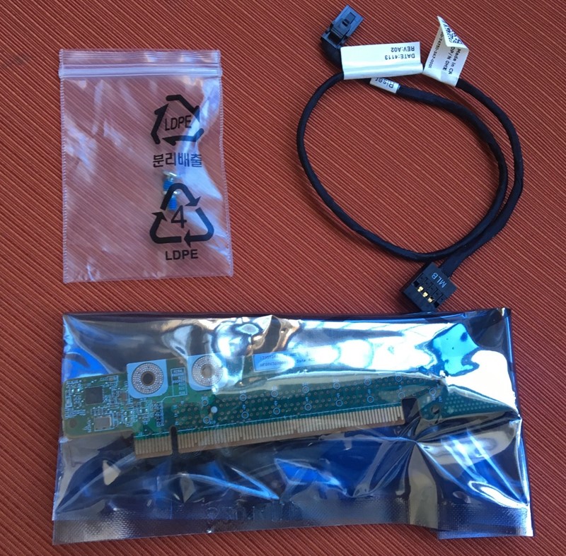 DELL C6220 C6220II PCIE adapter cable package DELL C6220 C6220II PCIE adapter cable package