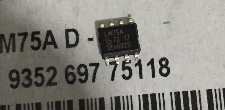 LM75AD LM75A  SOP8 5pcs/lot