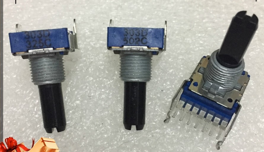 Denon PMA-2000iiiR amplifierALPS midpoint bass potentiometer D30K 7-foot horizontal D303