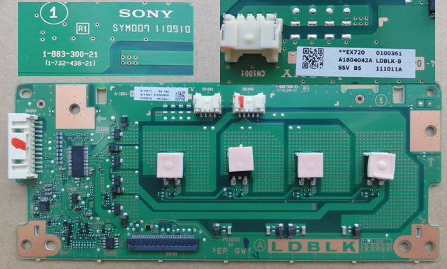 1-883-300-21 Sony LED Driver