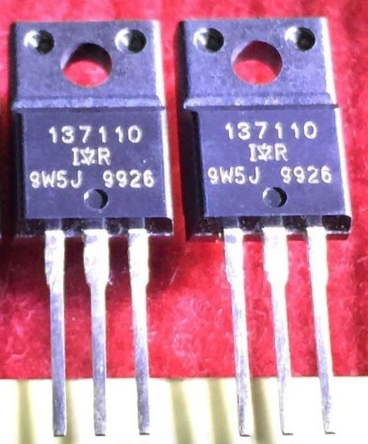 137110 IRF137110 IR TO-220F 5PCS/LOT