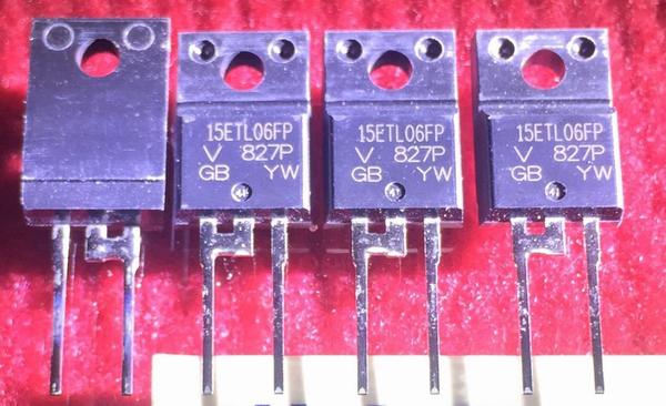 15ETL06FP IR TO-220F 5PCS/LOT