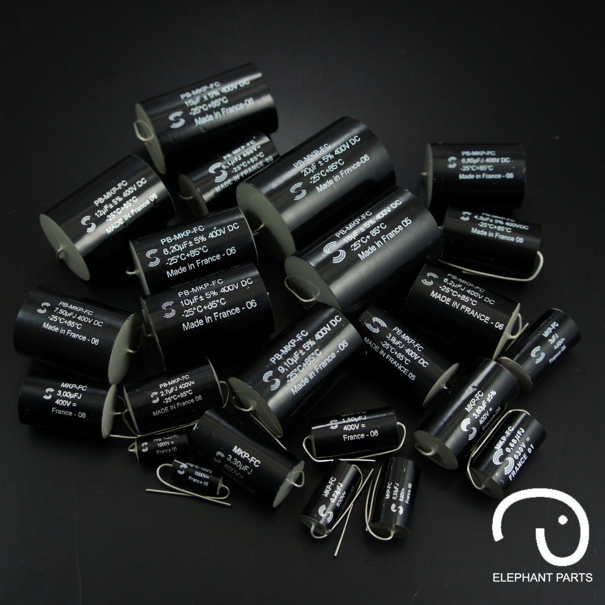 15uf400V SOLEN Audio Capacitor 28mm×45mm