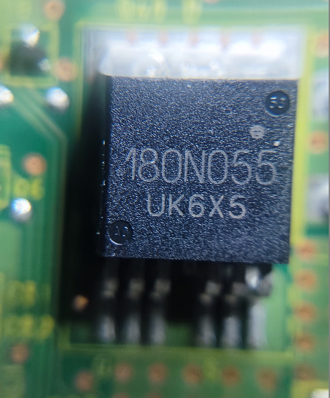 180N055 automotive computer board TO263 transistor