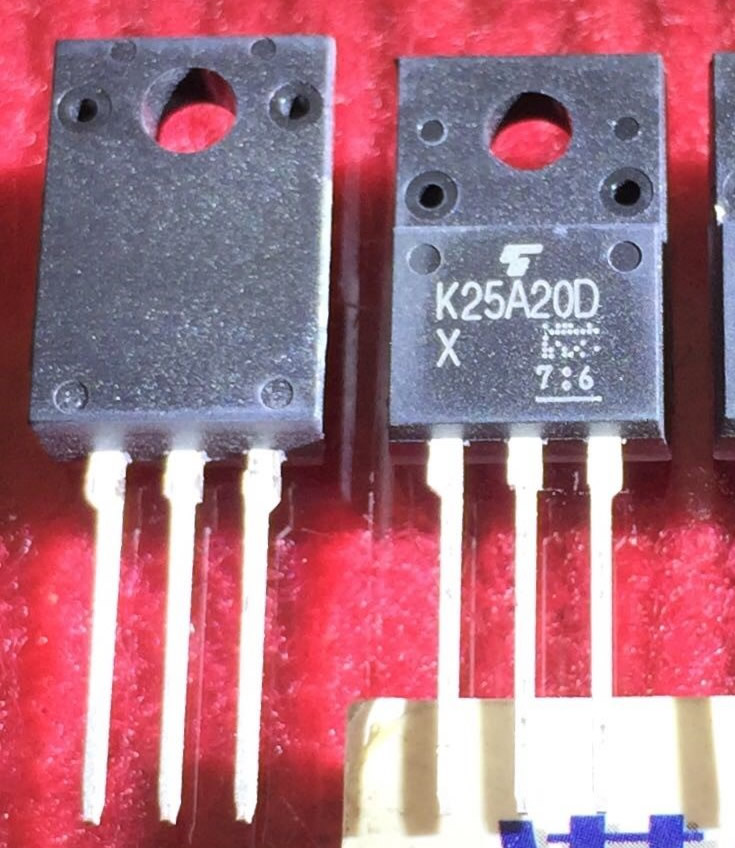 K25A20D TK25A20D TO-220F 5pcs/lot