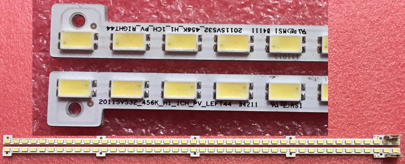 2012SVS32_456K_H1_1CH_PV_RIGHT44 2012SVS32_456K_H1_1CH_PV_LEFT44  44LEDS  349MM LED TV BACKLIGHT STRIP USED AND TESTED PAIR