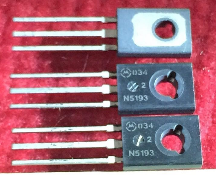 2N5193 Motorola TO-126 5PCS/LOT
