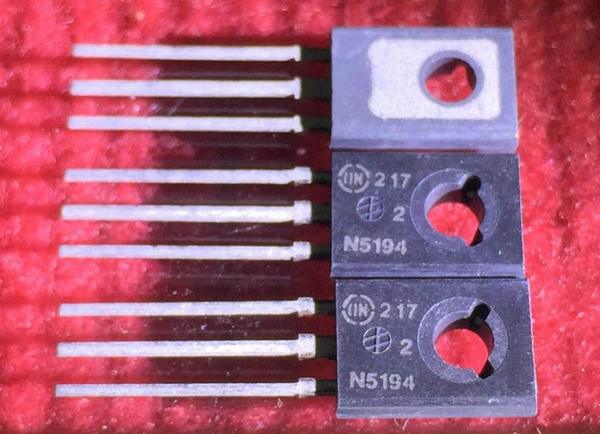 2N5194 ON TO-126 5PCS/LOT