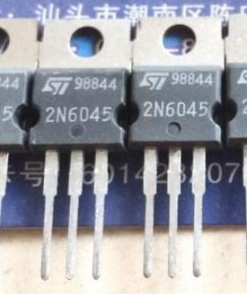 2N6045 New ST TO-220 5PCS/LOT