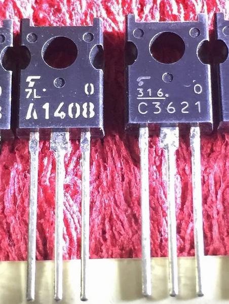 2SA1408 2SC3621 A1408 C3621 Pair 5PCS/LOT
