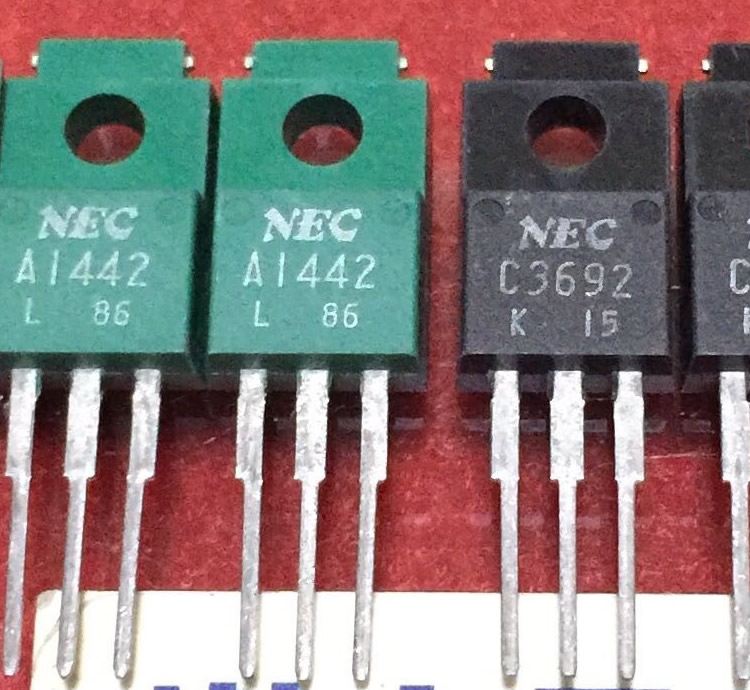 2SA1442/2SC3692/A1442/C3692 pair 5pcs/lot