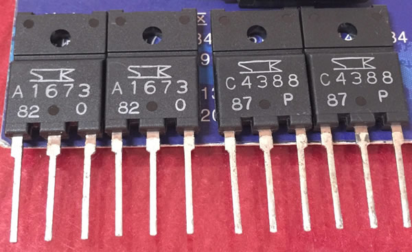 2SA1673 2SC4388 A1673 C4388 New SANKEN Pair 5PCS/LOT