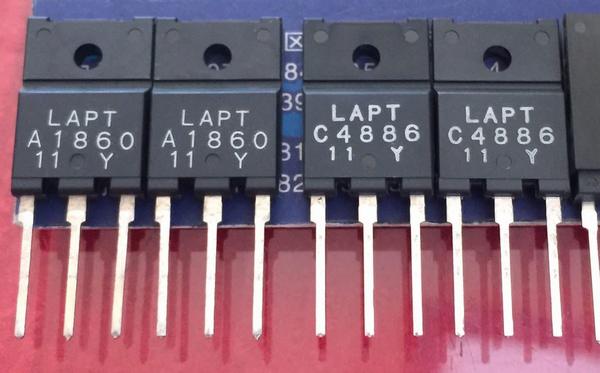 2SA1860 2SC4886 A1860 C4886 Pair 5PCS/LOT