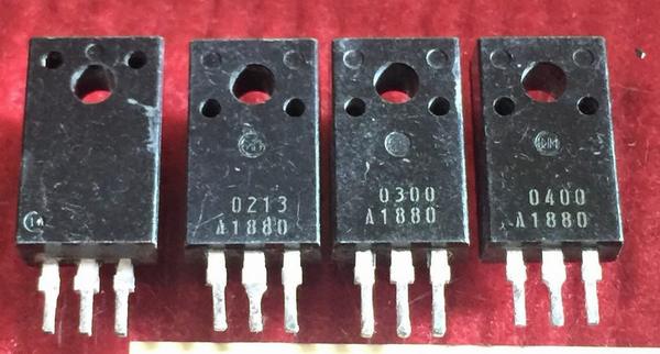 2SA1880 A1880 used 80V 10A 25W TO-220  5PCS/LOT