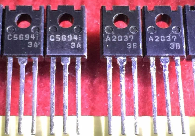 2SA2037 2SC5694 A2037 C5694  2PAIR/LOT
