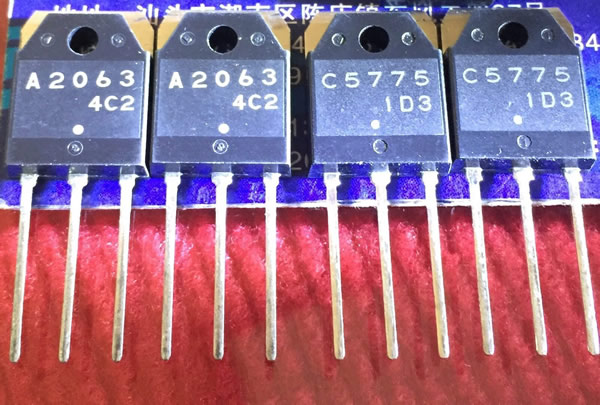 2SA2063 2SC5775 A2063 C5775 Sanyo Pair 5PCS/LOT