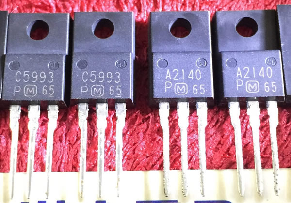 2SA2140 2SC5993 A2140 C5993 Pair 5PCS/LOT
