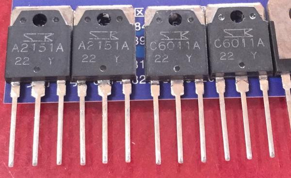 2SA2151A 2SC6011A A2151 C6011 used Pair 5PCS/LOT